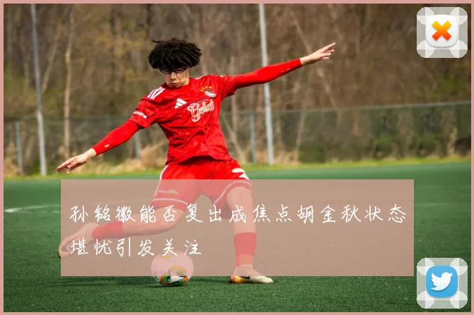 孙铭徽能否复出成焦点胡金秋状态堪忧引发关注